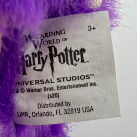 Pygmy Puff Purple Plush Harry Potter Universal Studios 6" WORKS - Picture 4 of 5